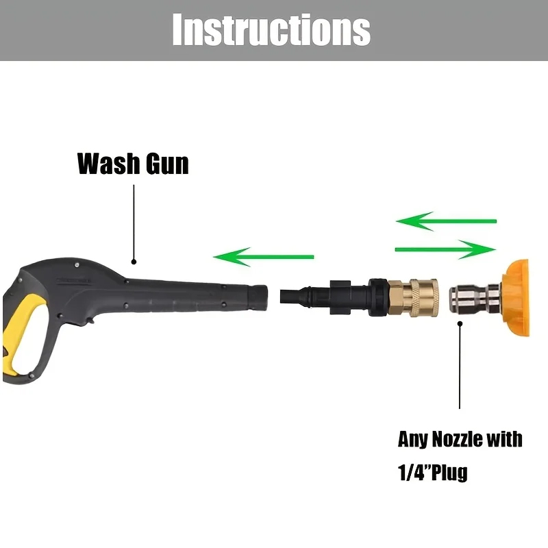 Pressure Washer Adaptor 1/4